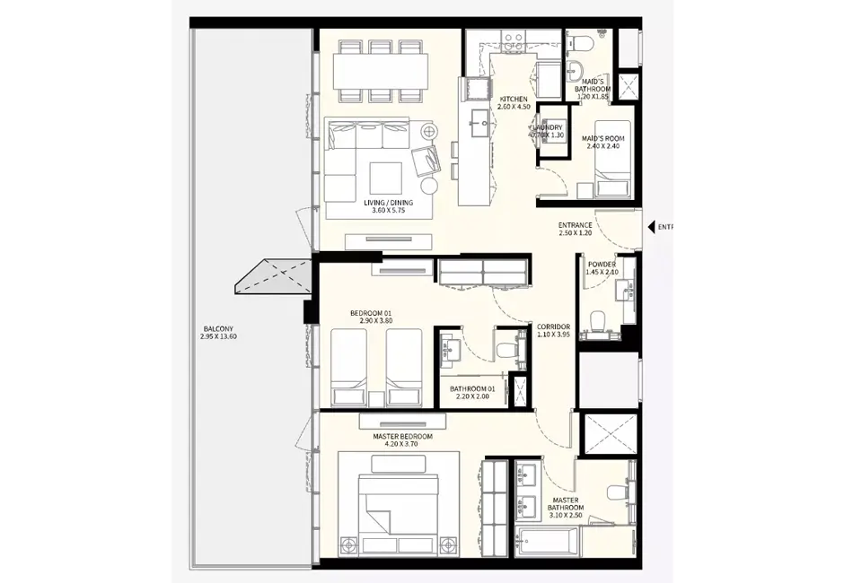 Bed Layout