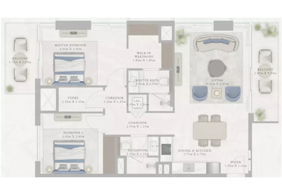 Bed Layout