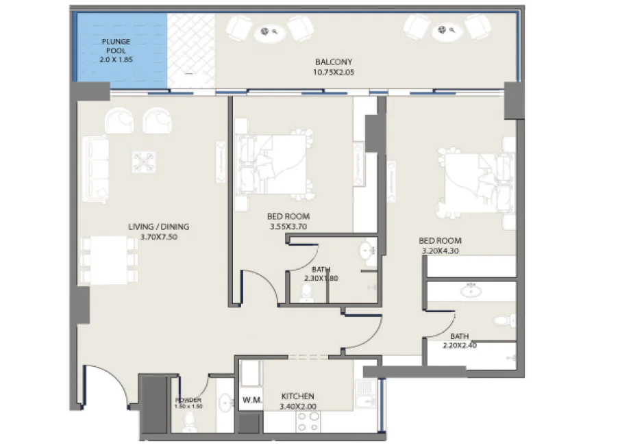 Bed Layout